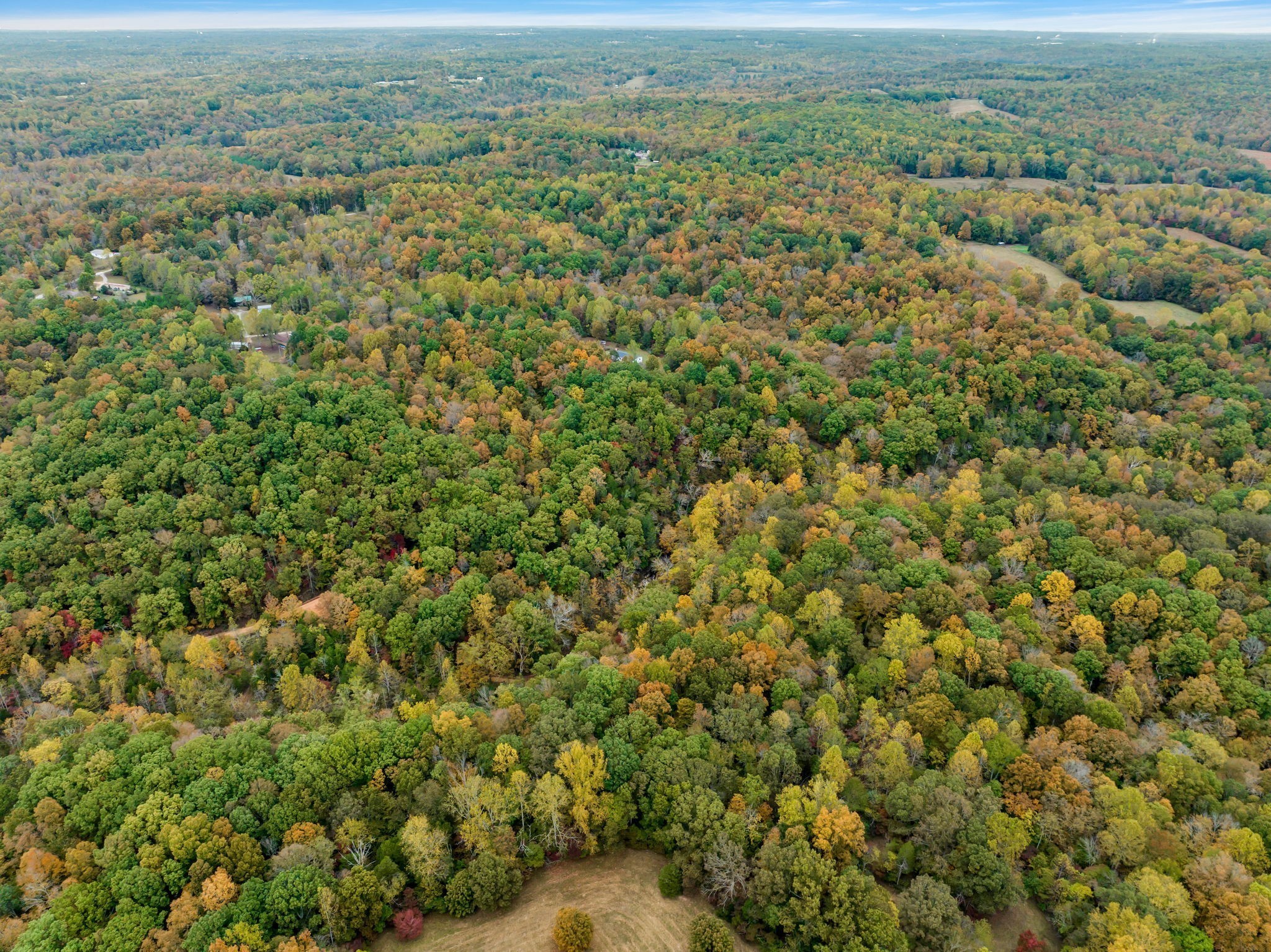 0 Bear Creek Road Bon Aqua, TN 37025 - Photo 18 of 64 an aerial view of residential houses with outdoor space and trees