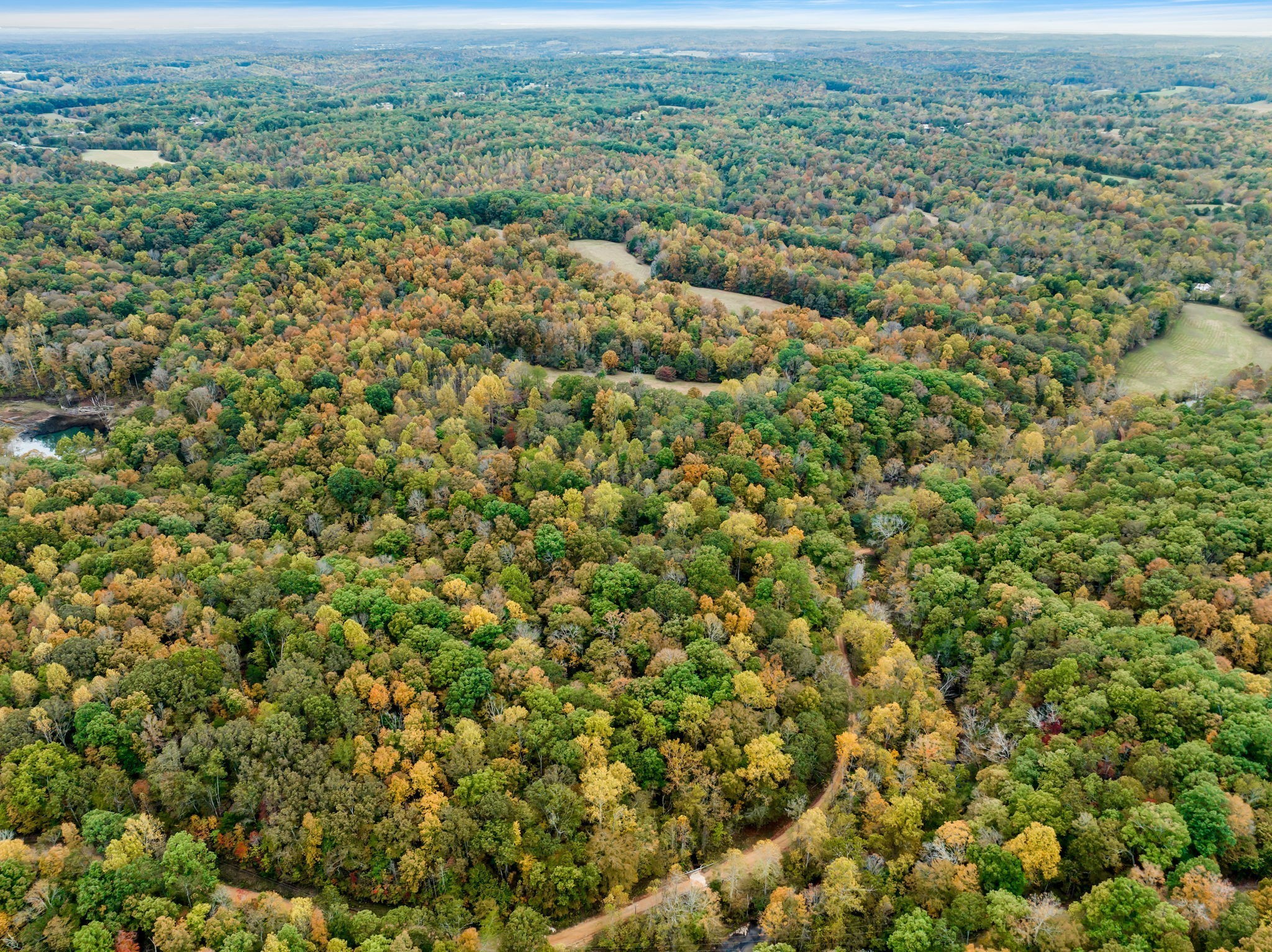 0 Bear Creek Road Bon Aqua, TN 37025 - Photo 24 of 64 an aerial view of forest