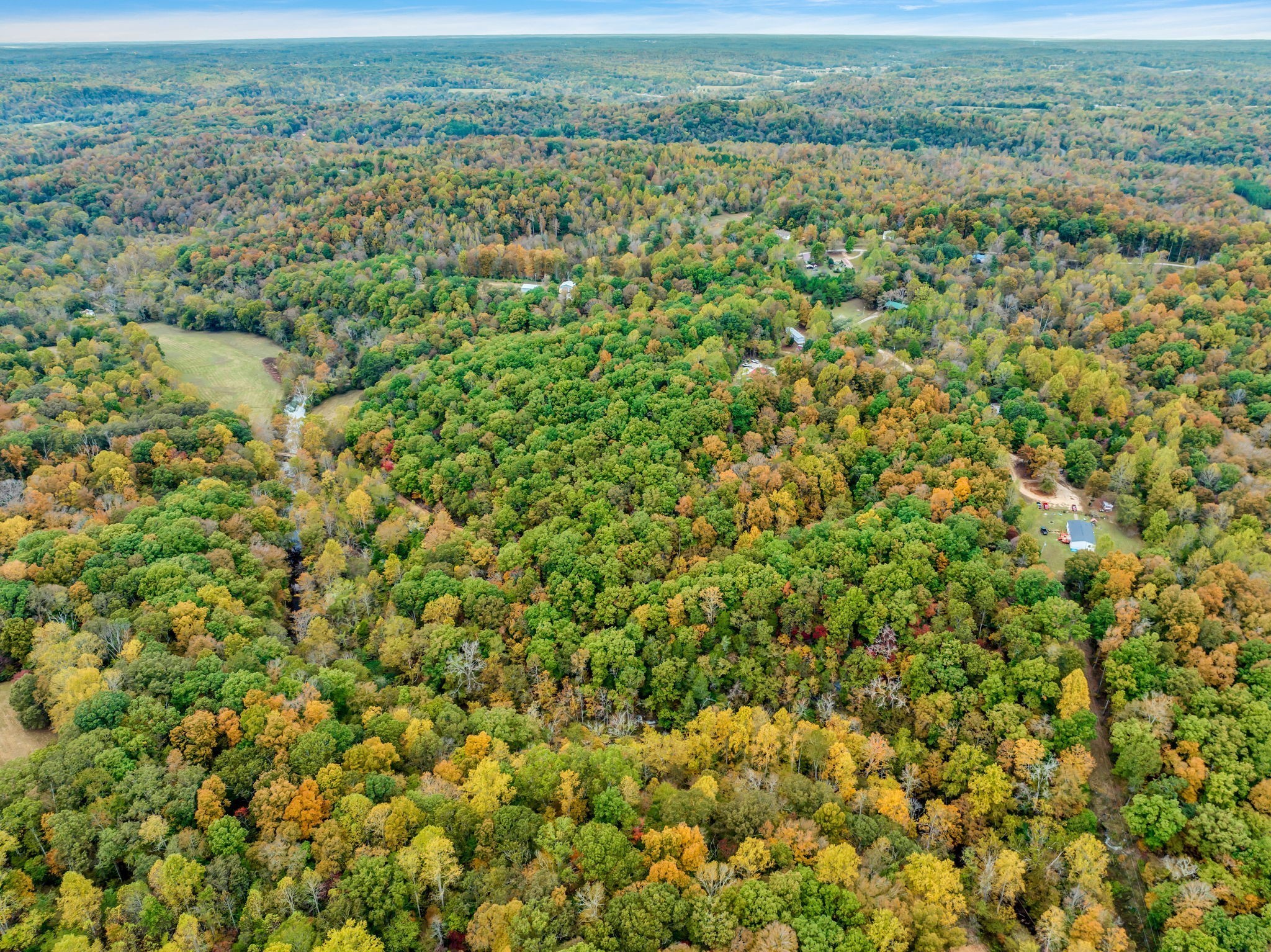 0 Bear Creek Road Bon Aqua, TN 37025 - Photo 40 of 64 an aerial view of a houses with a yard