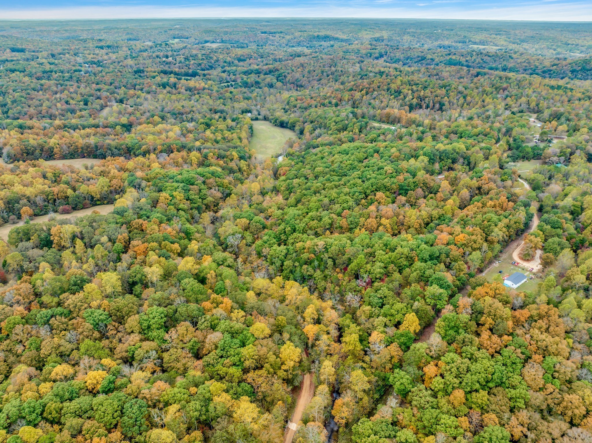 0 Bear Creek Road Bon Aqua, TN 37025 - Photo 64 of 64 an aerial view of forest