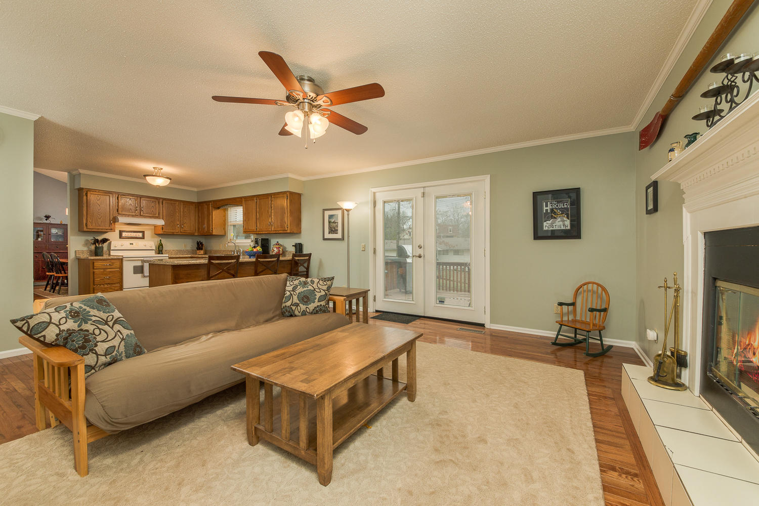 705 Hurricane Ridge Circle Chattanooga, TN 37421 - Photo 14 of 30 Den with Kitchen in Back.jpg