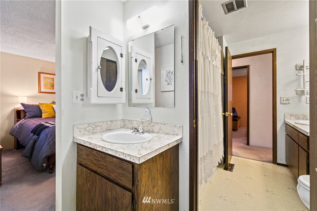 22508 3rd Place West Bothell, WA 98021 - Photo 21 of 23 a en suite bathroom with a sink and a mirror