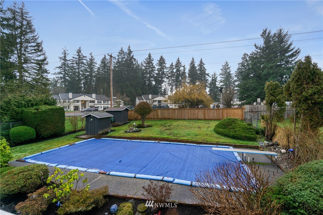 22508 3rd Place West Bothell, WA 98021 - Photo 5 of 23 a view of yard with swimming pool and green space