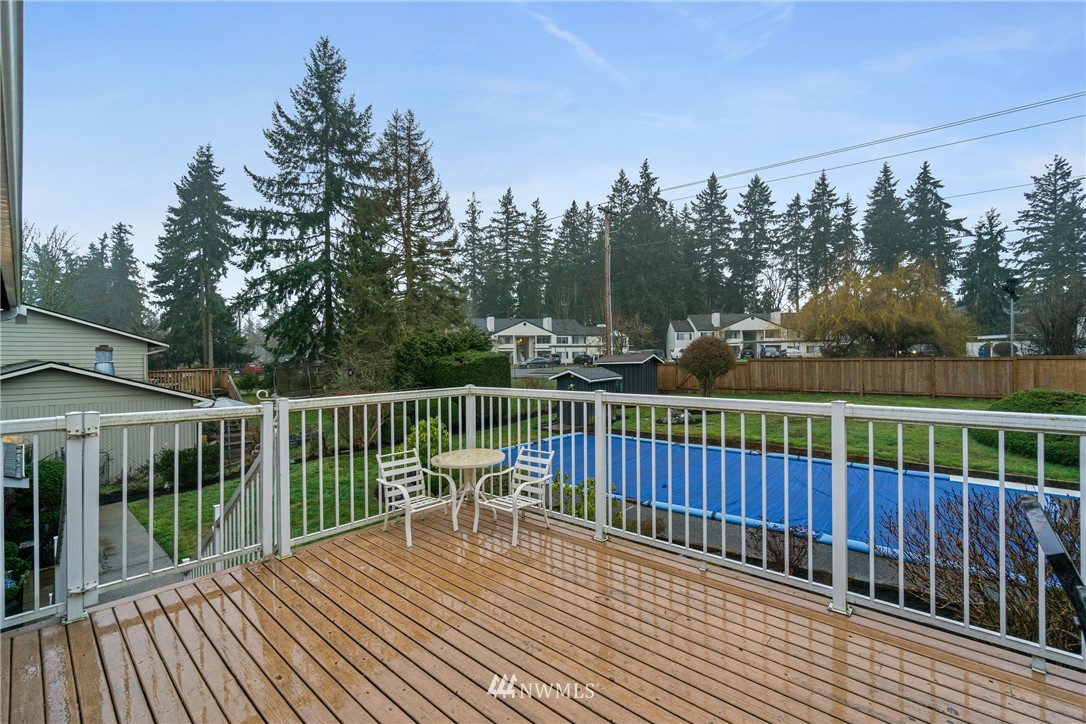 22508 3rd Place West Bothell, WA 98021 - Photo 6 of 23 a view of deck with wooden floor and outdoor seating