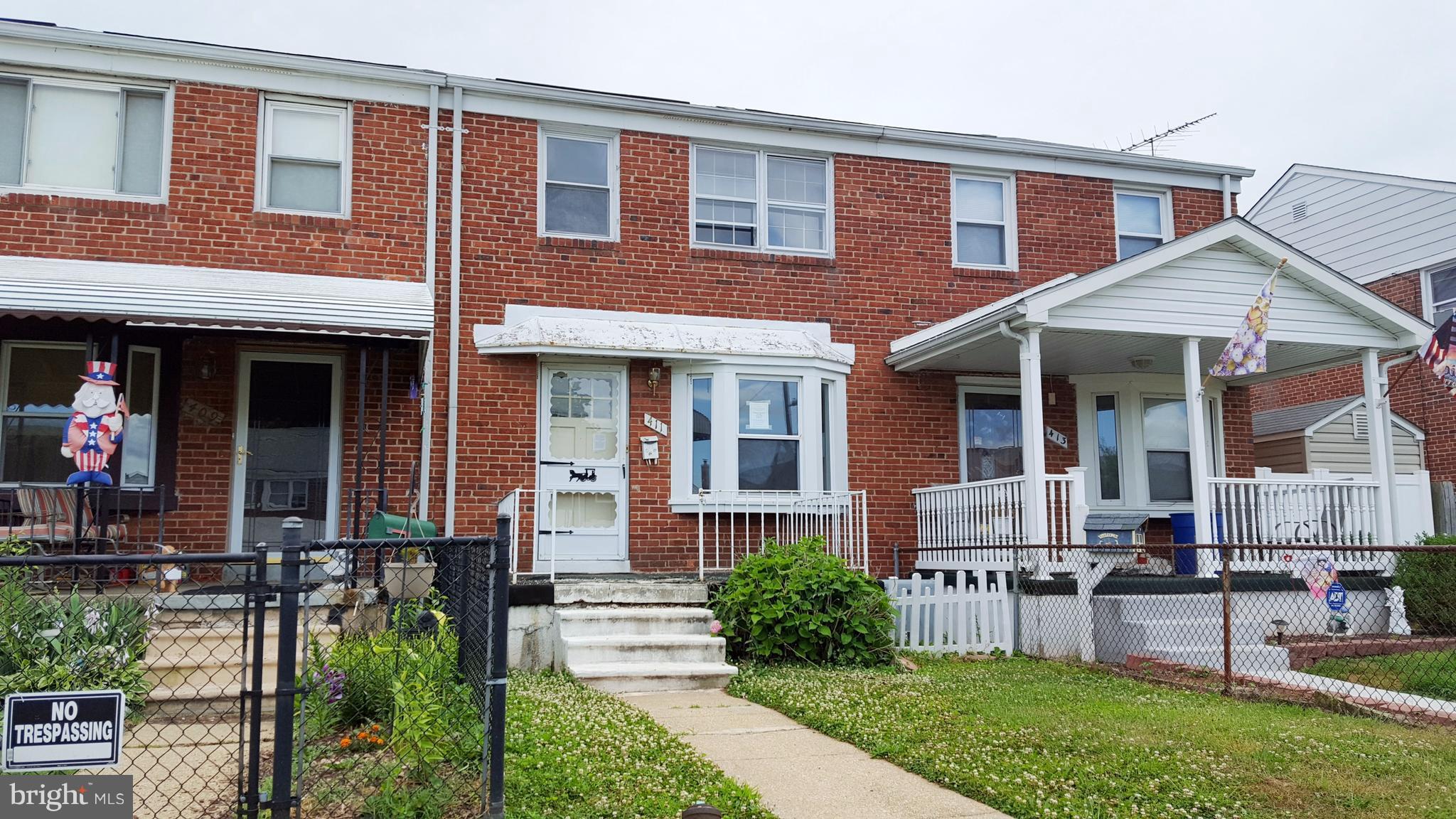 411 Torner Road Baltimore, MD 21221 - Photo 3 of 20 Exterior (Front)
