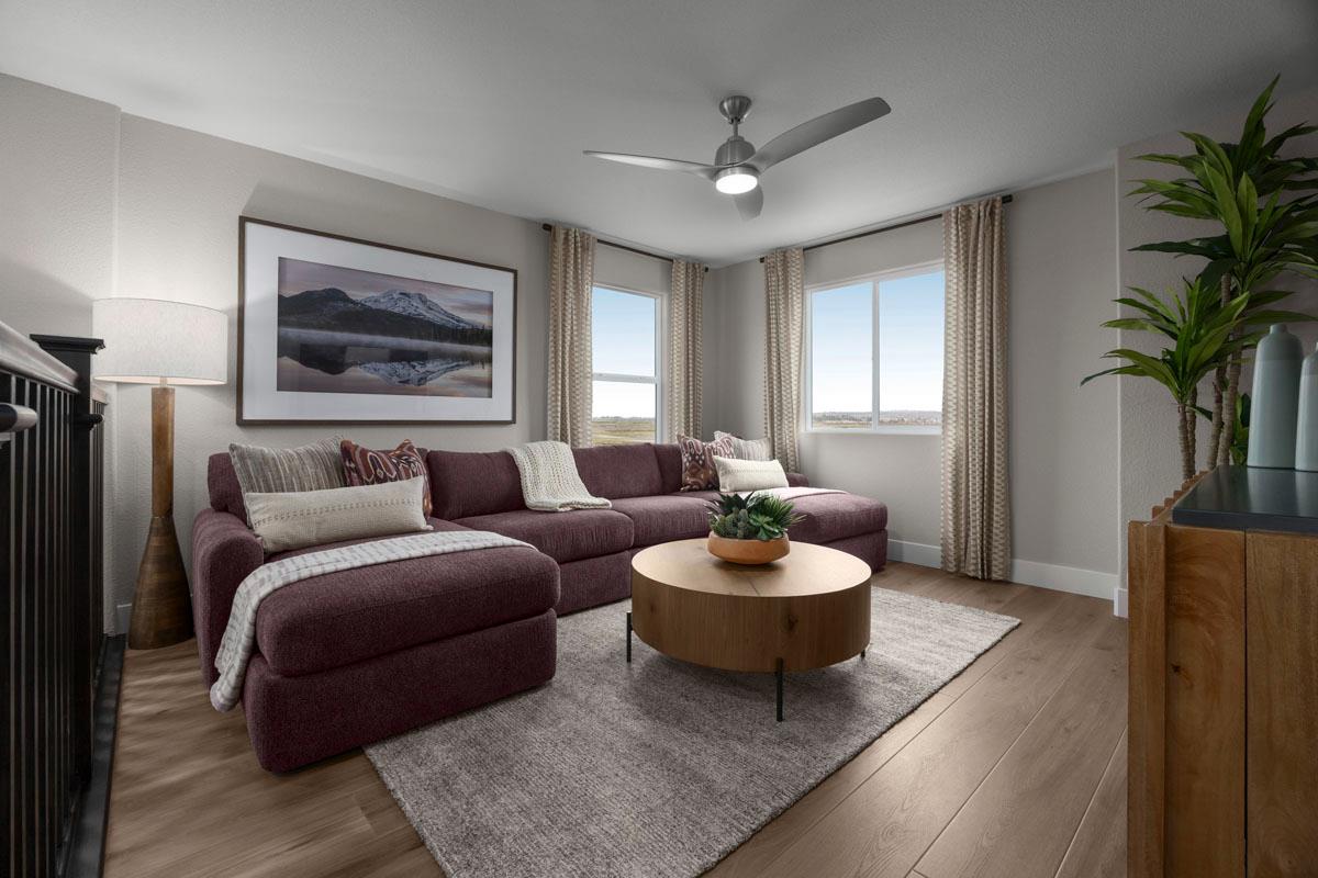 2331 Lingcod Way Rocklin, CA 95765 - Photo 5 of 6 a living room with furniture and a potted plant