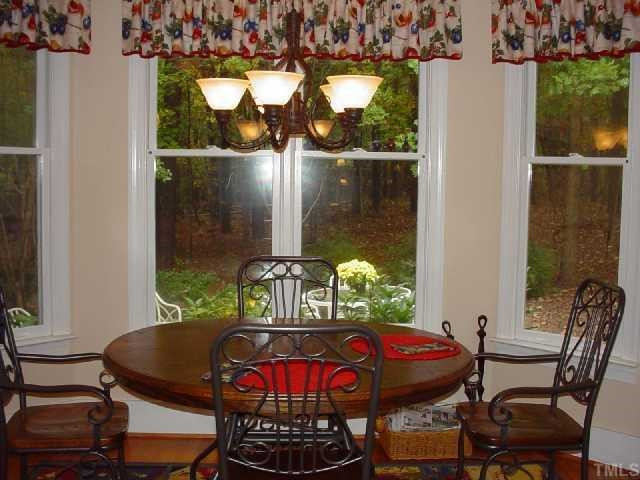 Feel like you're sitting in nature while having breakfast or family suppers. Breakfast Area