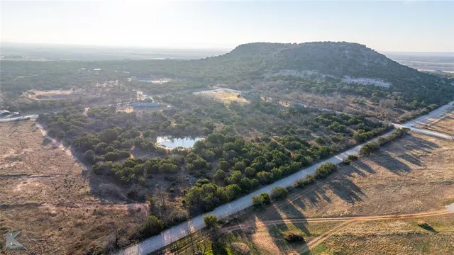 a view of city and mountain