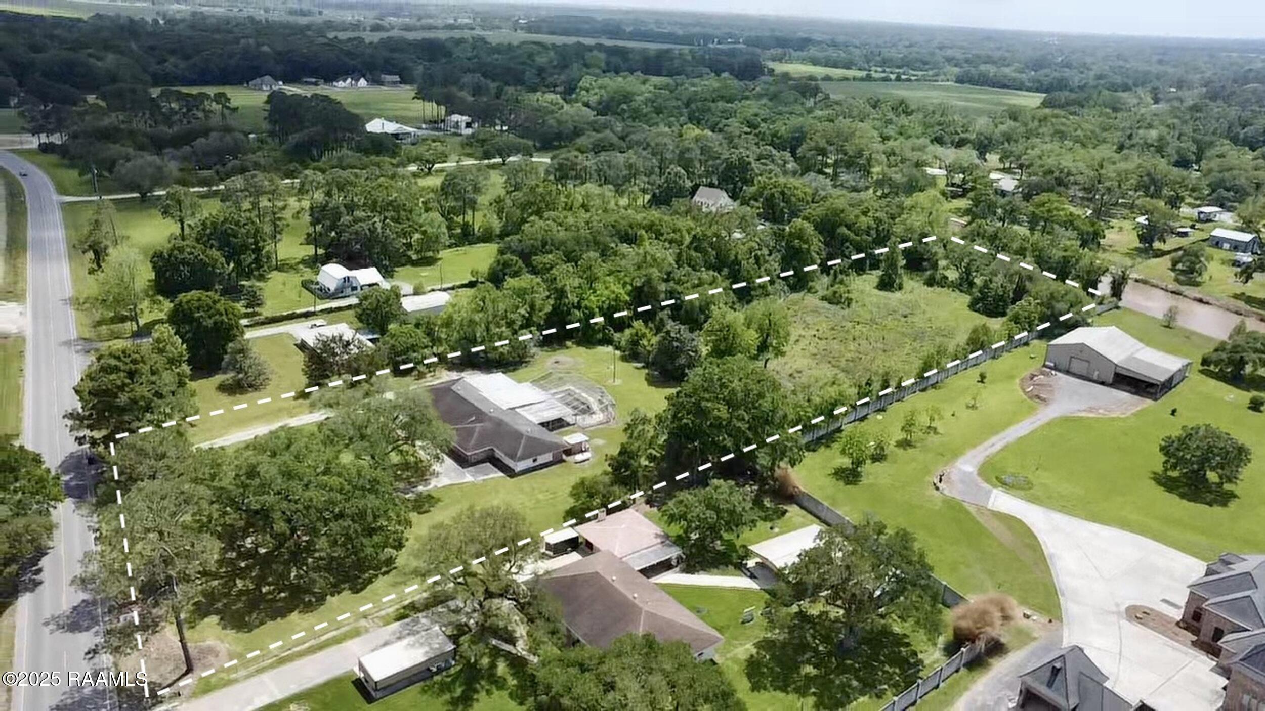 617 Cemetery Road St. Martinville, LA 70582 - Photo 38 of 42 Lot lines & Cemetery St