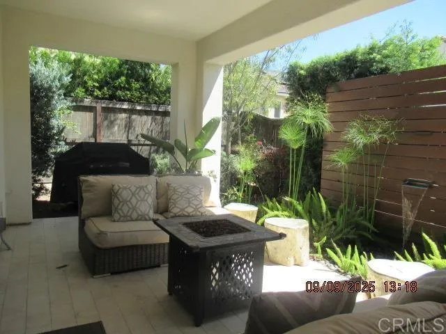 a view of a couches in the patio