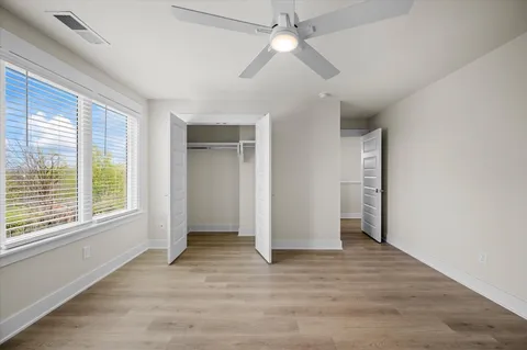 a view of walk in closet