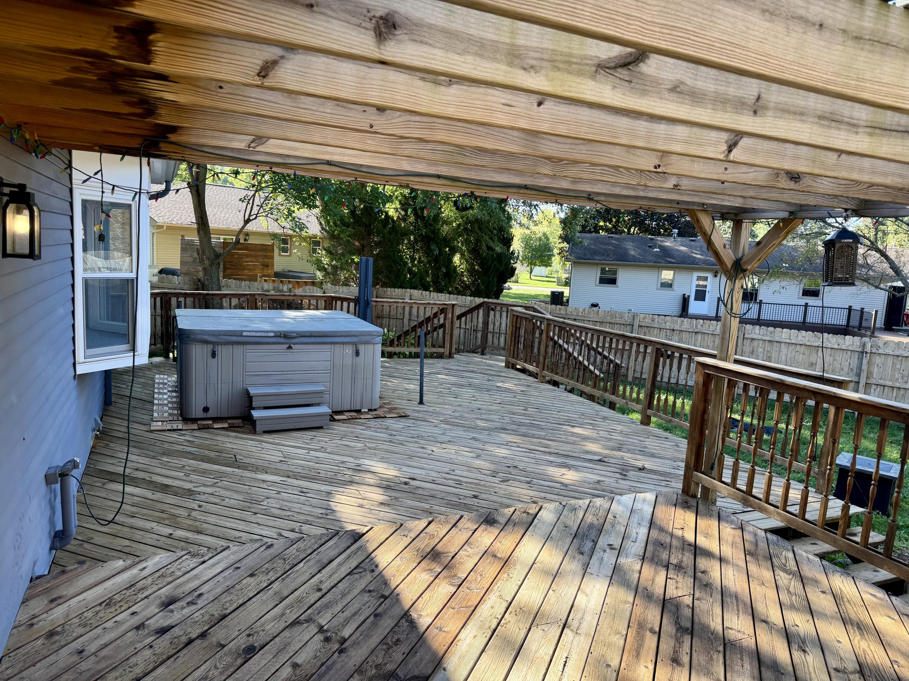 5349 Old Franklin Road Grand Blanc, MI 48439 - Photo 3 of 26 Back Deck
