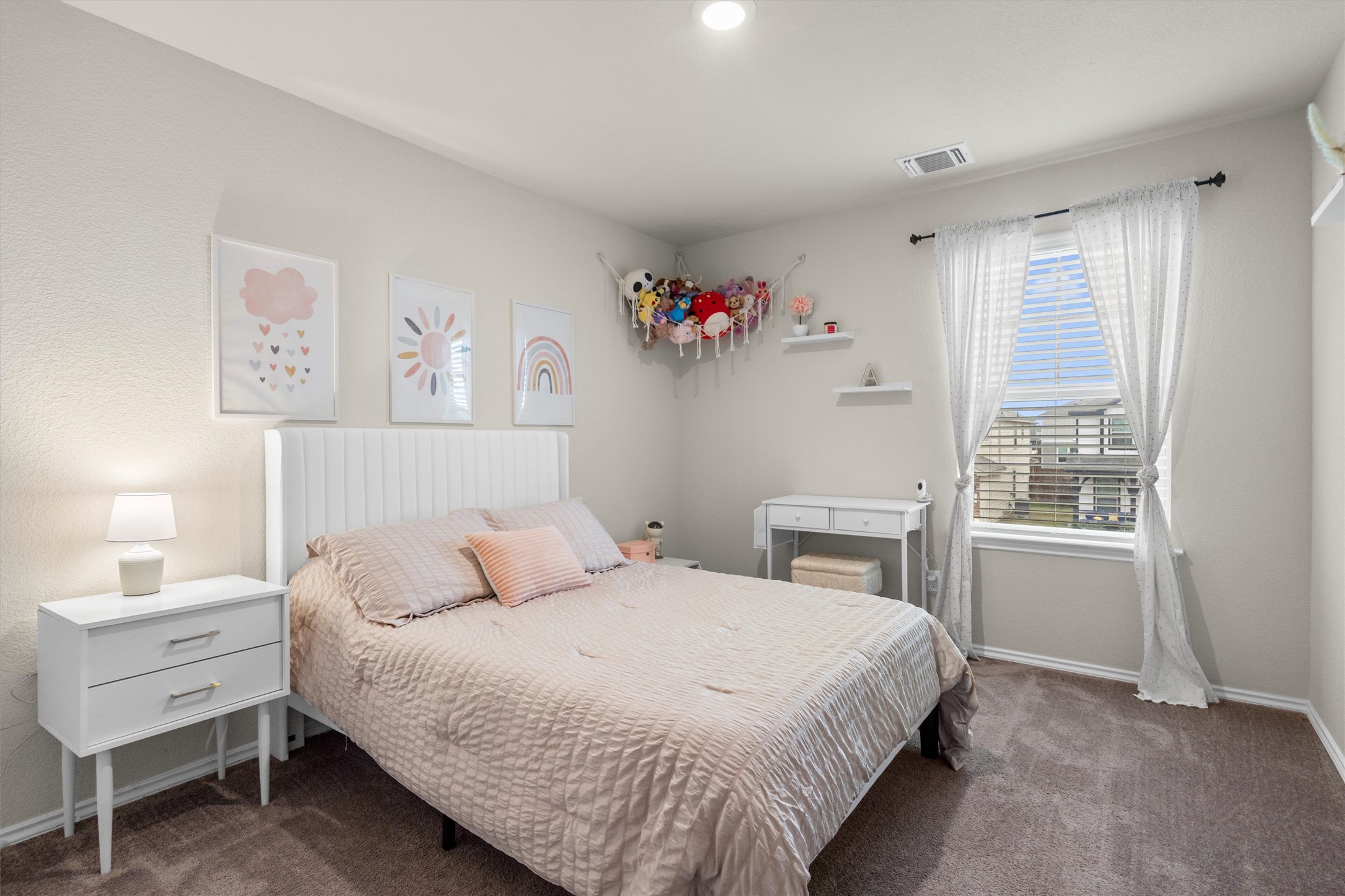 145 Fiery Skipper Lane Georgetown, TX 78626 - Photo 24 of 29 #2 Bedroom featuring dark carpet and baseboards