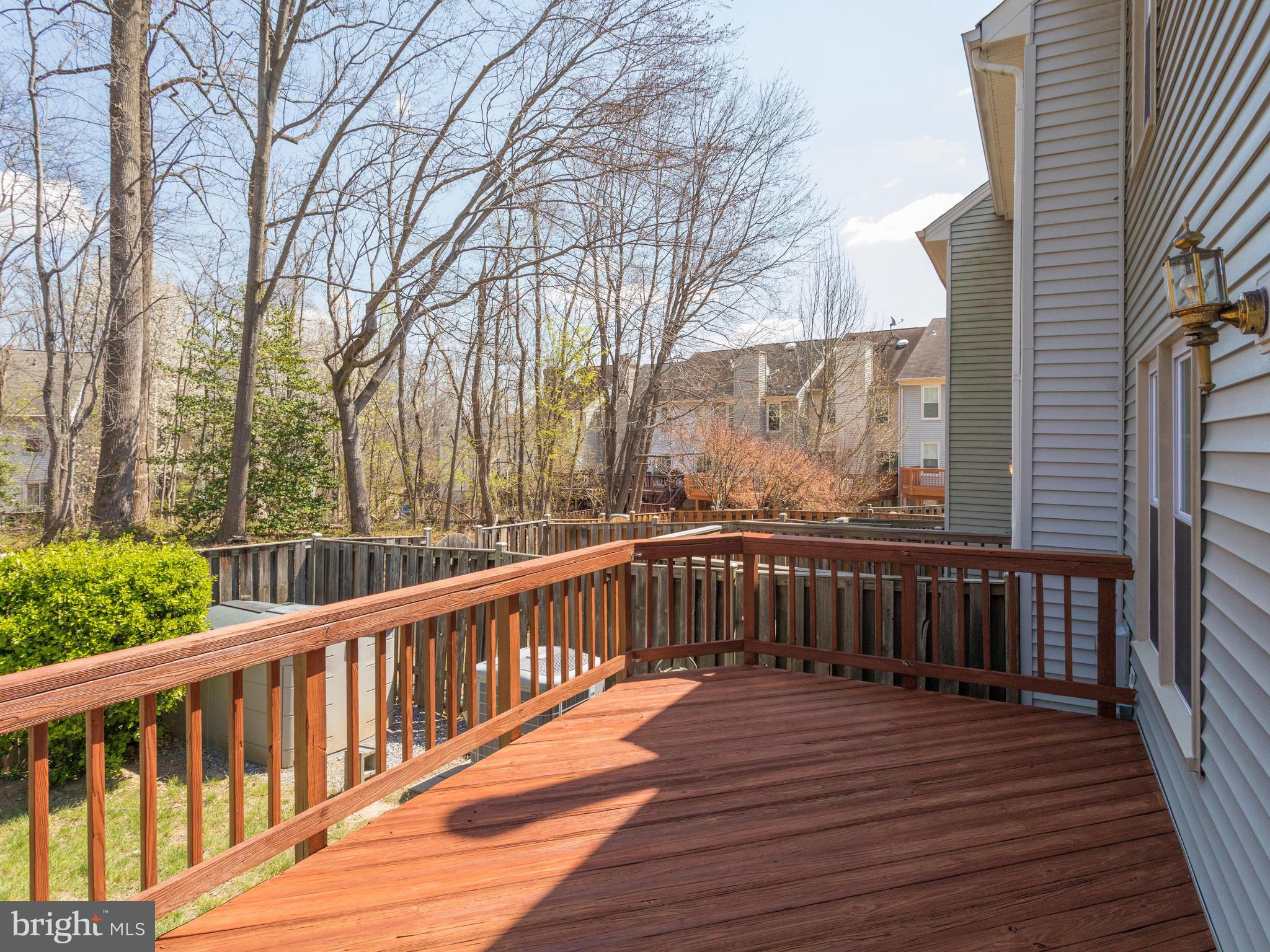 8499 Springfield Oaks Drive Springfield, VA 22153 - Photo 28 of 30 Deck