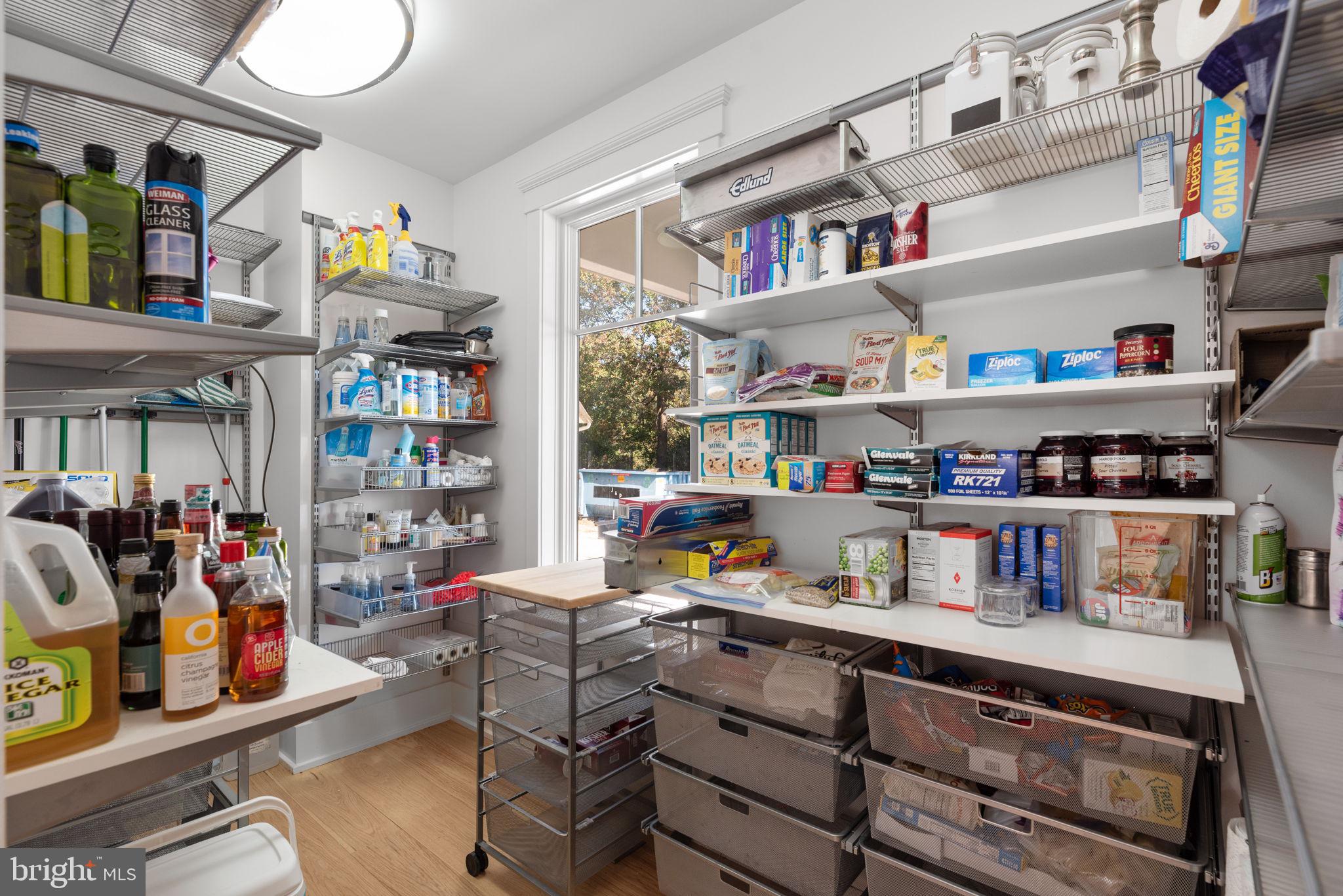 3216 Ramsland Way Frederick, MD 21704 - Photo 28 of 90 Huge walk in pantry with Elfa shelving system