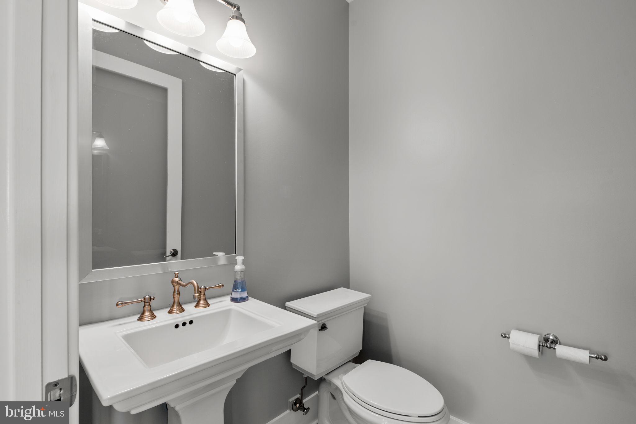 3216 Ramsland Way Frederick, MD 21704 - Photo 41 of 90 a bathroom with a sink mirror and toilet