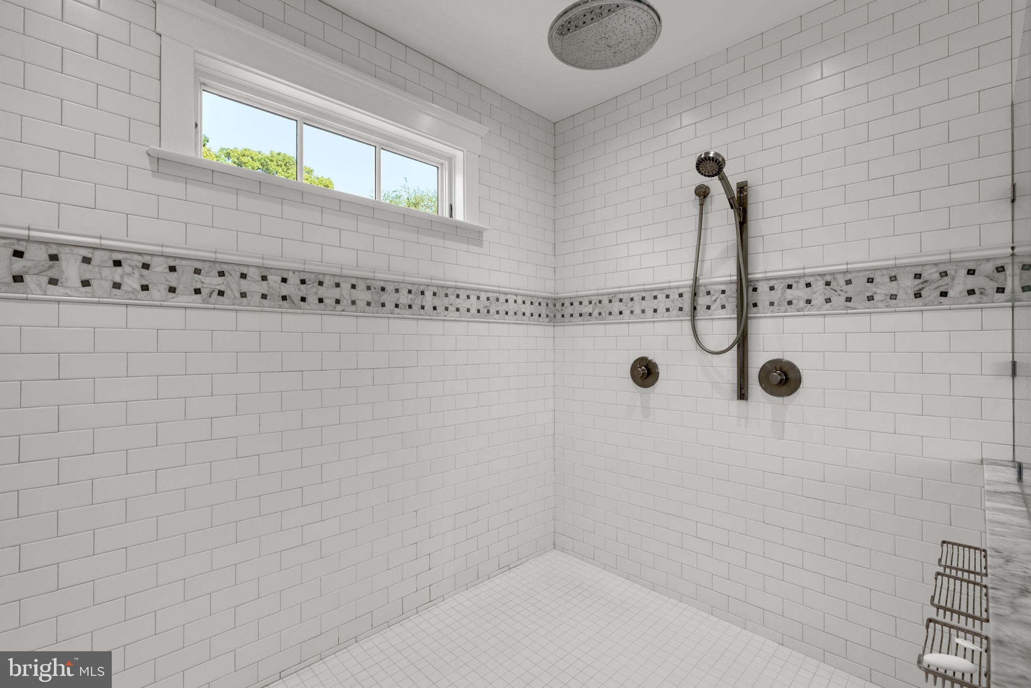 3216 Ramsland Way Frederick, MD 21704 - Photo 44 of 90 Curbless walk in shower with rain can and handheld