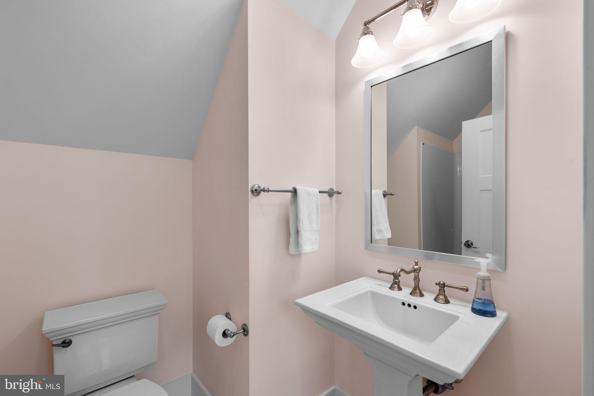 3216 Ramsland Way Frederick, MD 21704 - Photo 54 of 90 a bathroom with a sink mirror and toilet