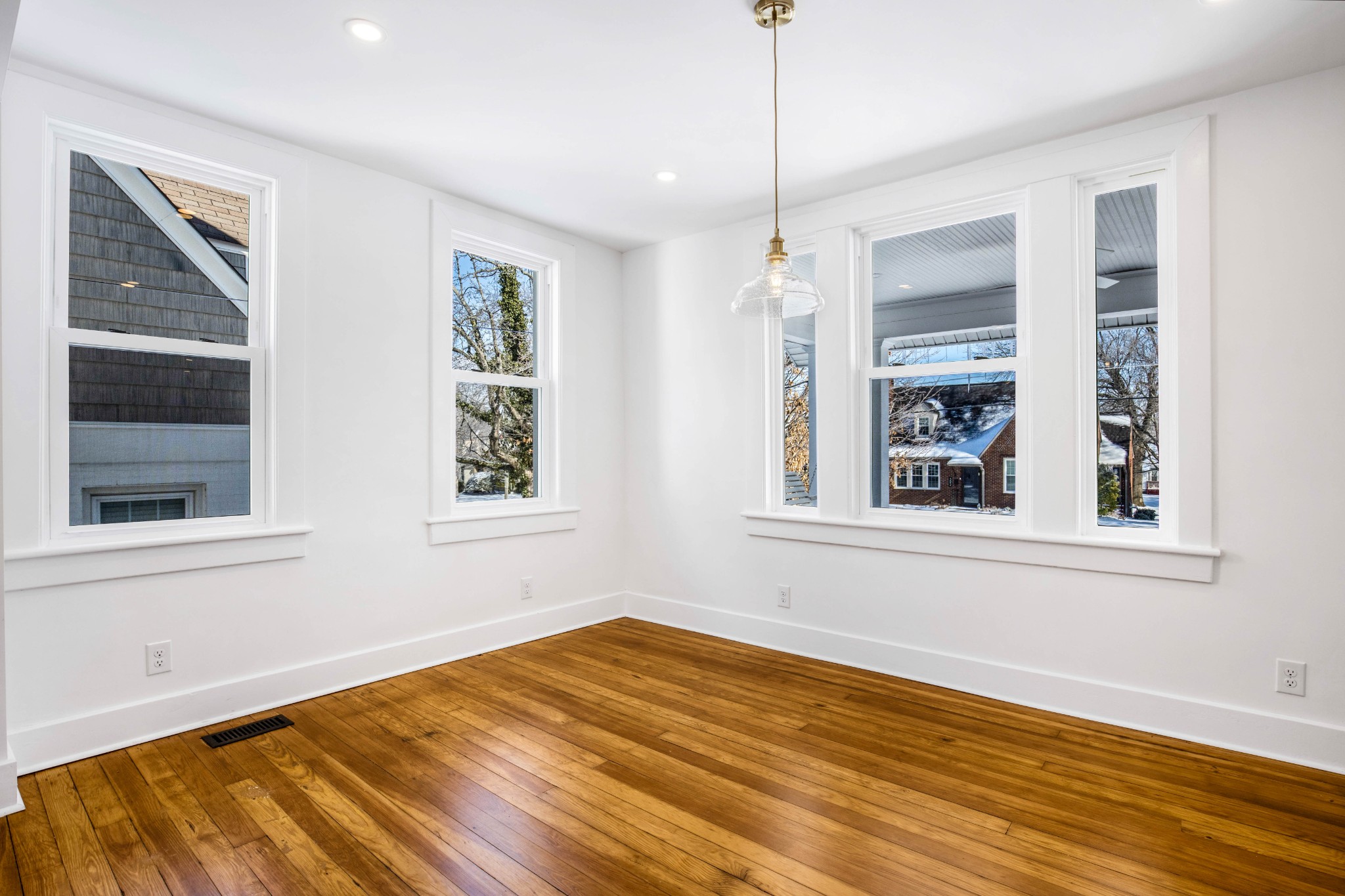 325 North Walnut Street Springfield, TN 37172 - Photo 20 of 34 a view of an empty room with a window and wooden floor