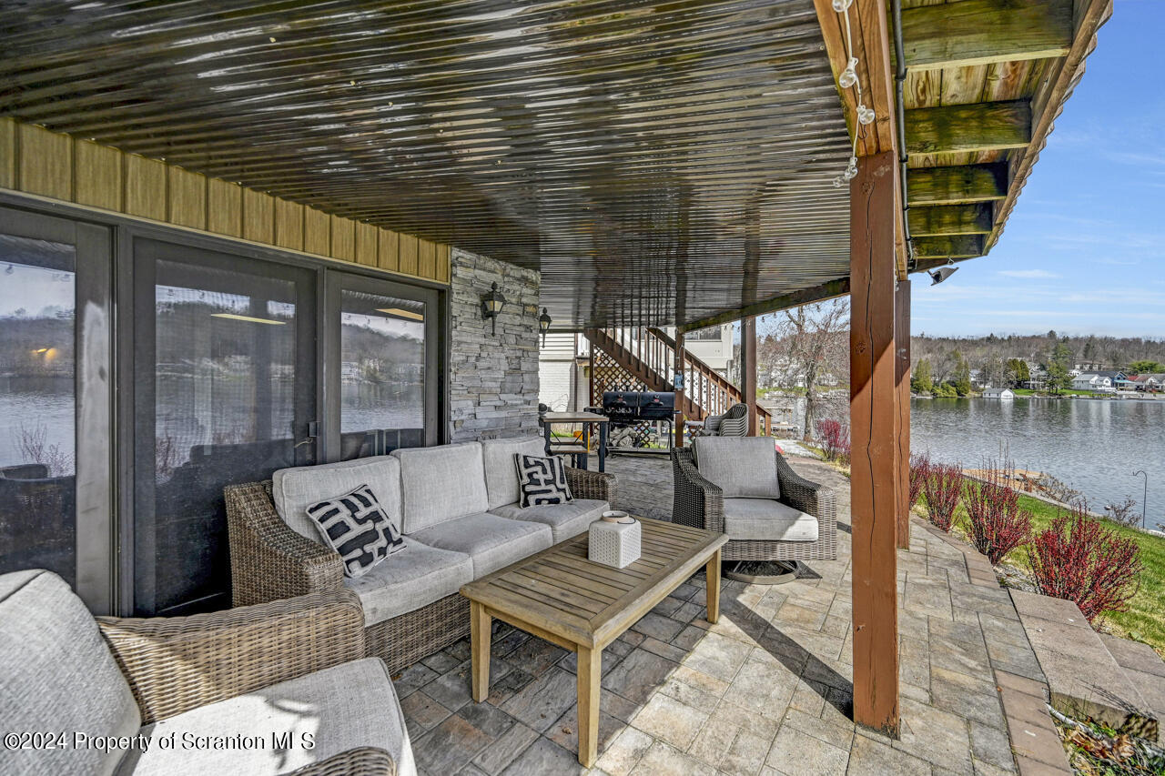 428 Point Road Lake Winola, PA 18419 - Photo 54 of 74 a outdoor living space with patio furniture