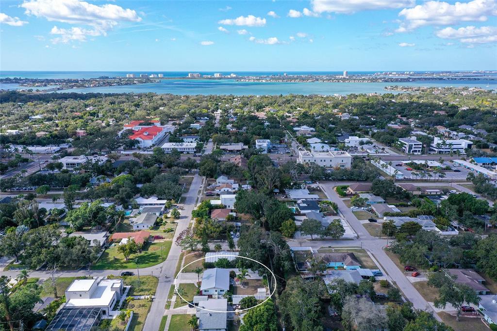 2115 Grove Street Sarasota, FL 34239 - Photo 33 of 40 an aerial view of a city