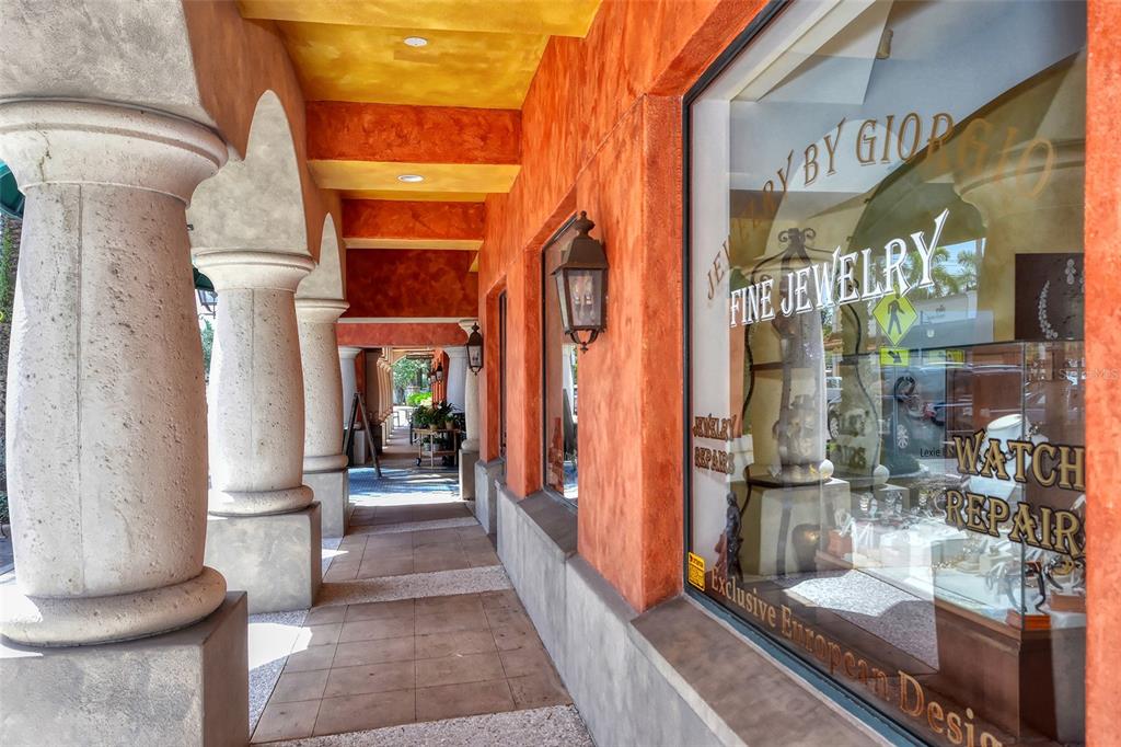 2115 Grove Street Sarasota, FL 34239 - Photo 35 of 40 a view of a lobby with a glass door