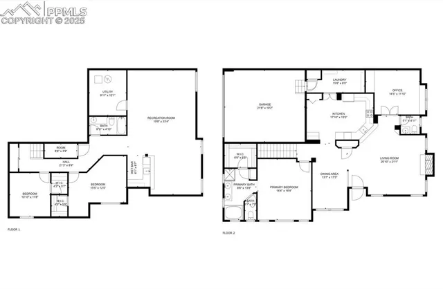 a picture of a floor plan
