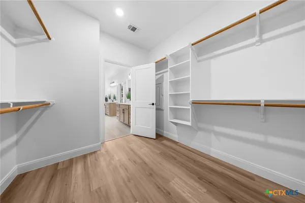 a view of wooden floor in a room