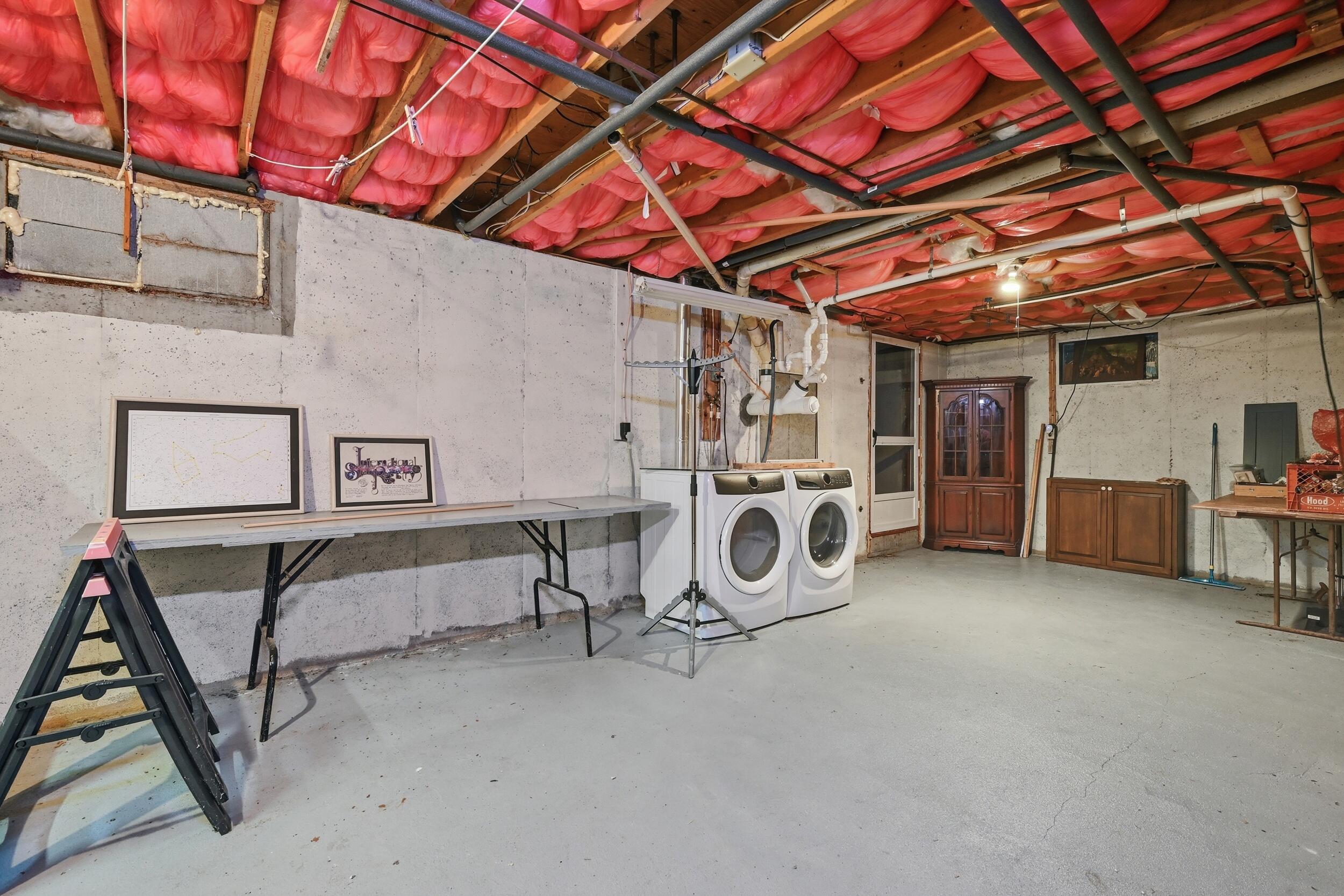 25 Robert Road Harwich, MA 02645 - Photo 37 of 45 Work Area/Laundry Basement