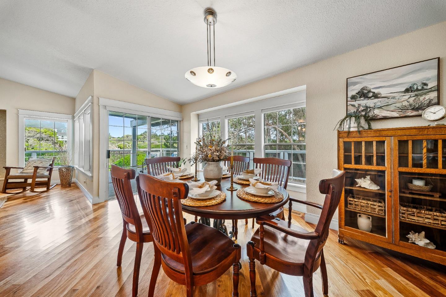 431 Canon Del Sol Watsonville, CA 95076 - Photo 12 of 50 a view of a dining room with furniture window and wooden floor