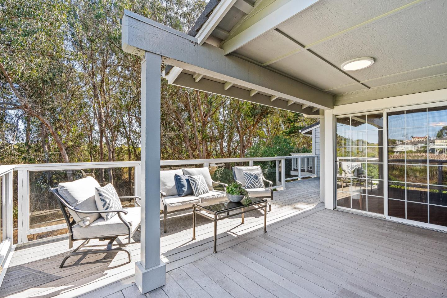 431 Canon Del Sol Watsonville, CA 95076 - Photo 22 of 50 a view of deck with furniture and wooden floor