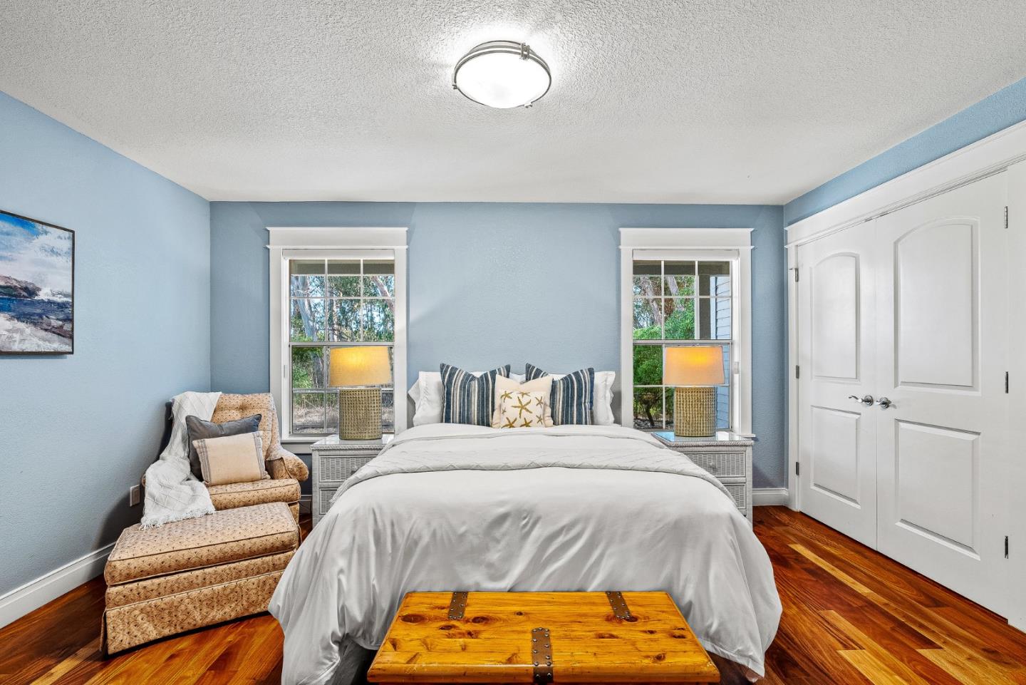 431 Canon Del Sol Watsonville, CA 95076 - Photo 24 of 50 a bed room with a bed and a lamp