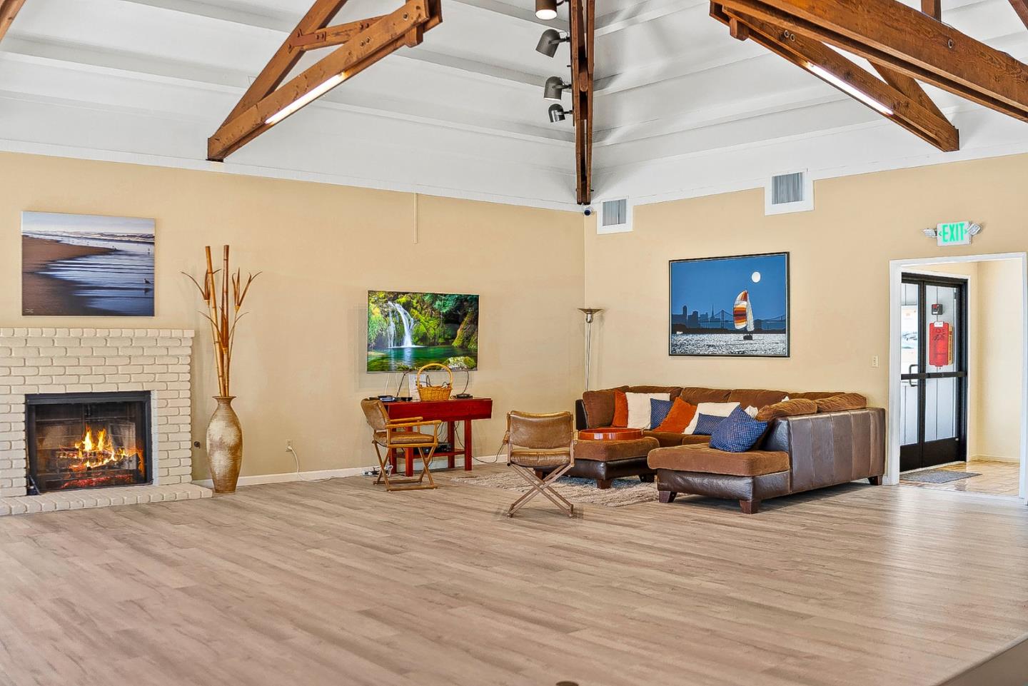 431 Canon Del Sol Watsonville, CA 95076 - Photo 38 of 50 a living room with furniture and a fireplace