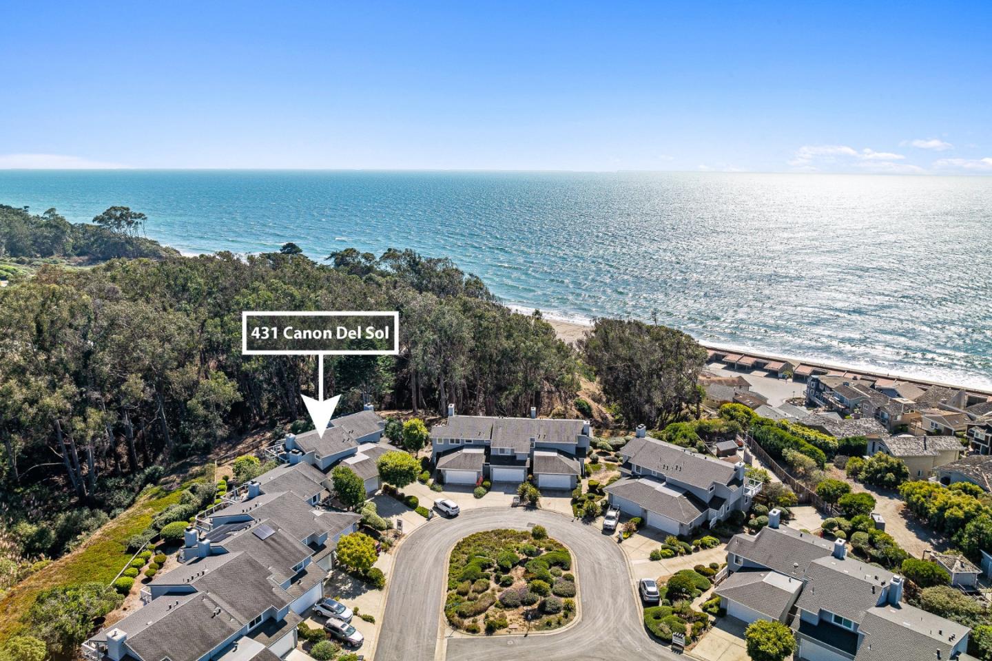 431 Canon Del Sol Watsonville, CA 95076 - Photo 47 of 50 an aerial view of a city with lots of residential buildings