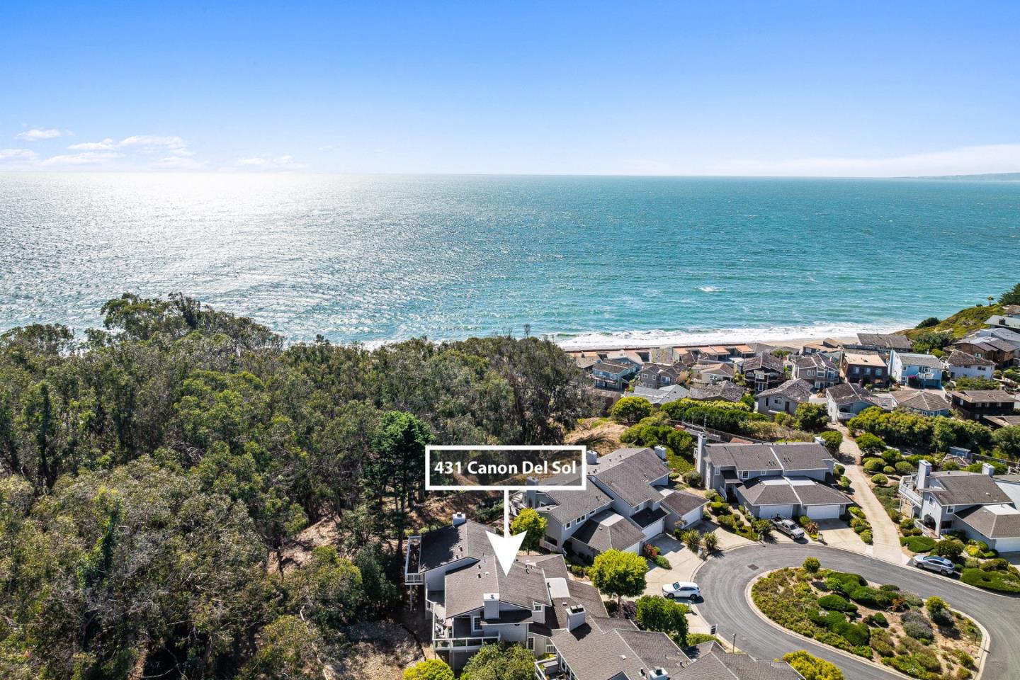 431 Canon Del Sol Watsonville, CA 95076 - Photo 48 of 50 a view of a city with ocean view