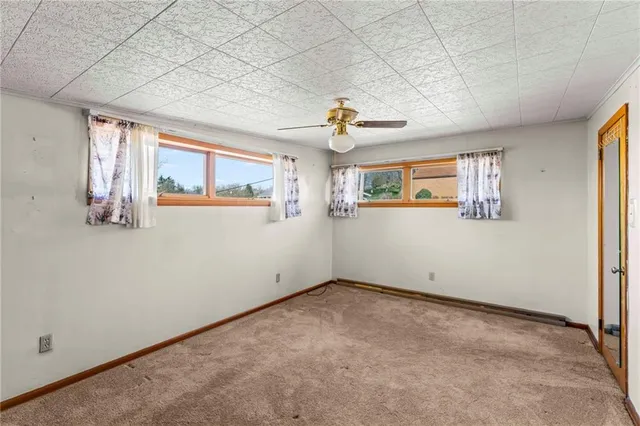 a view of an entryway door