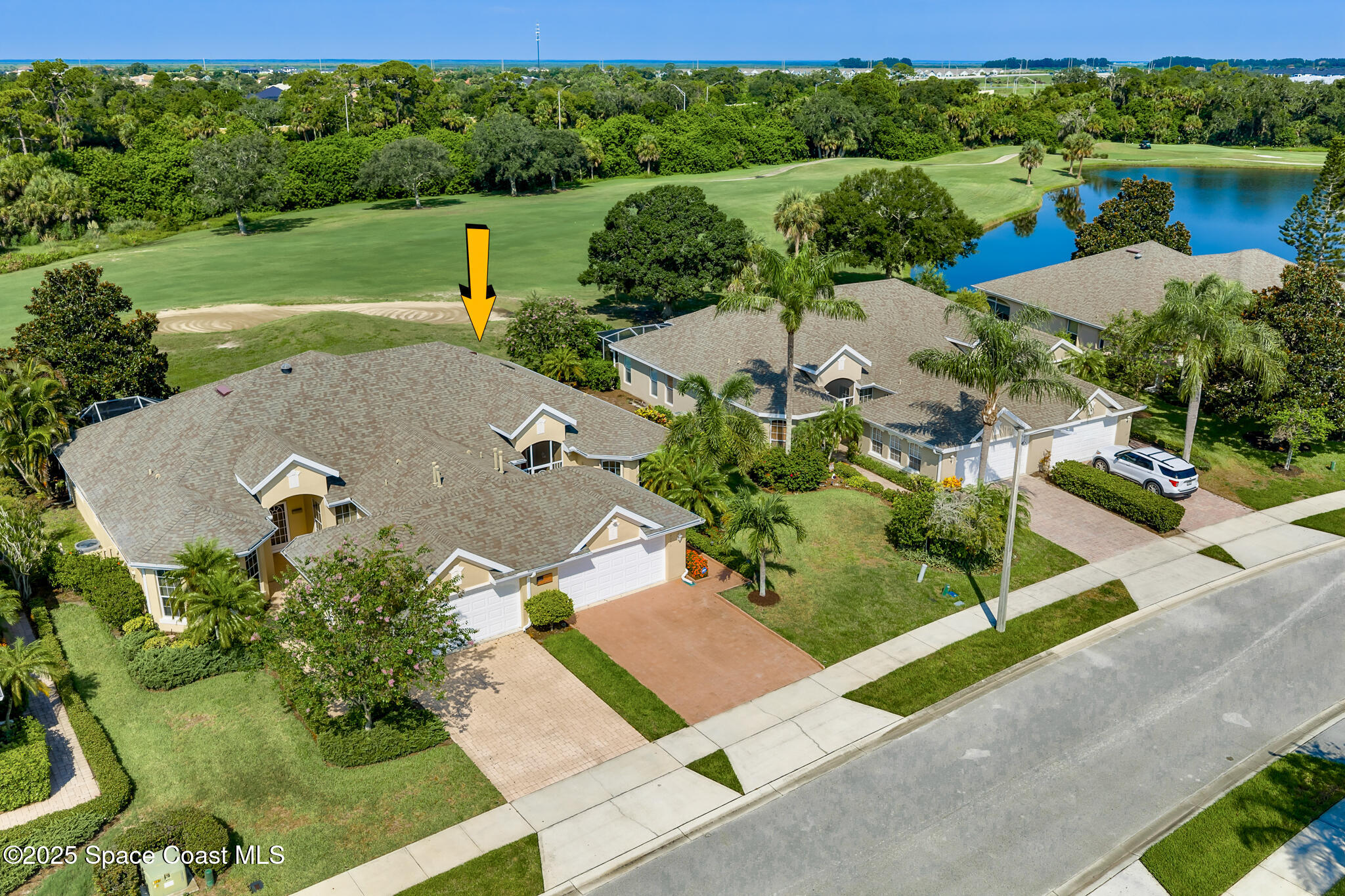 4331 Aberdeen Circle Rockledge, FL 32955 - Photo 52 of 63 an aerial view of a house