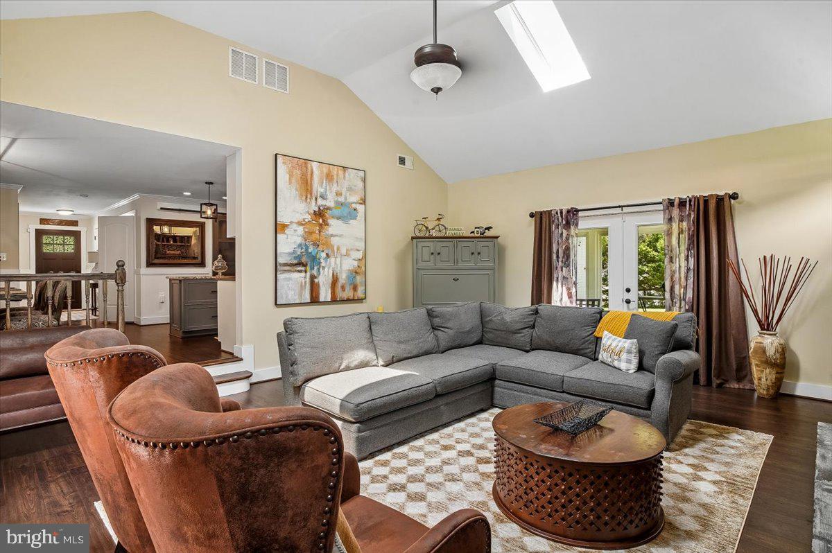 6271 Solomons Island Road Tracys Landing, MD 20779 - Photo 14 of 42 Family room with view of sunroom