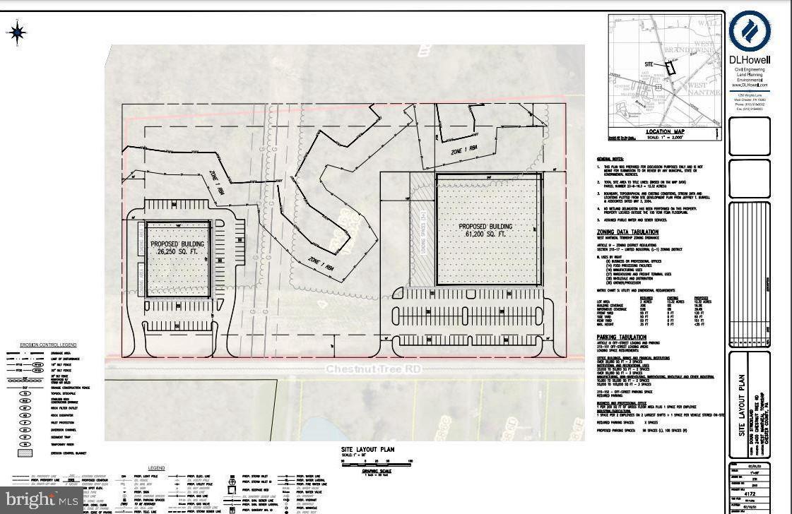 2416 Chestnut Tree Road Honey Brook, PA 19344 - Photo 23 of 25 Proposed two building plan