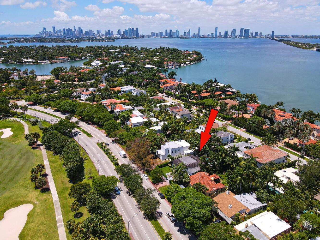 3020 Alton Road Miami Beach, FL 33140 - Photo 2 of 29 an aerial view of multiple house