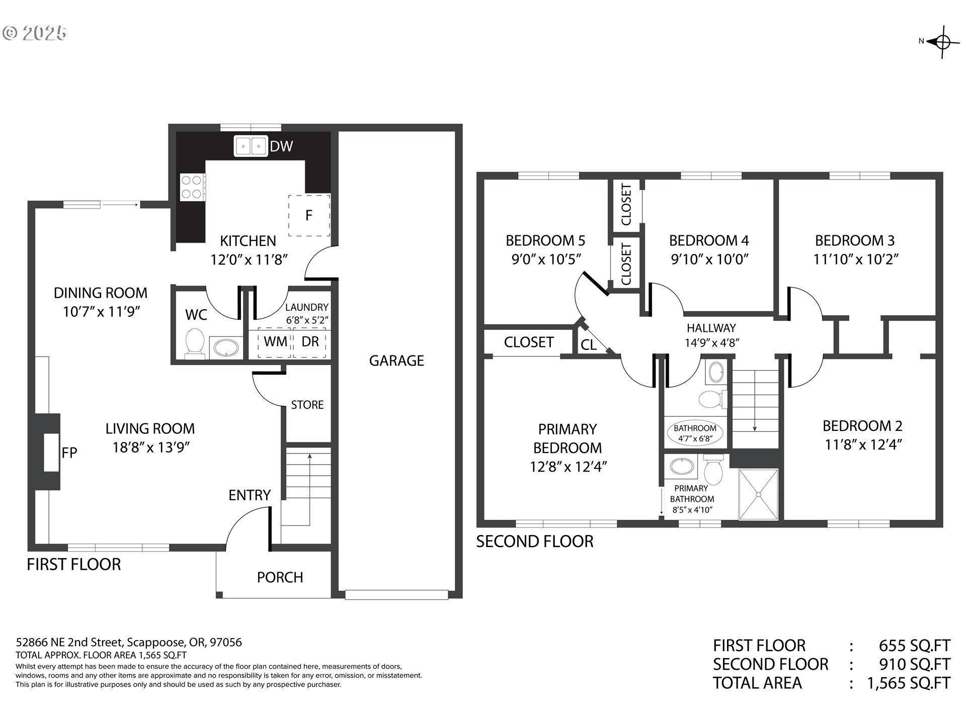 52866 Northeast 2nd Street Scappoose, OR 97056 - Photo 33 of 33 a black and white photo of a picture