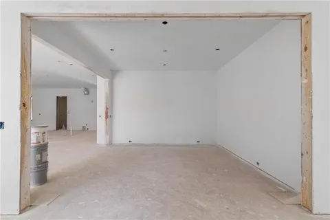 a view of empty room