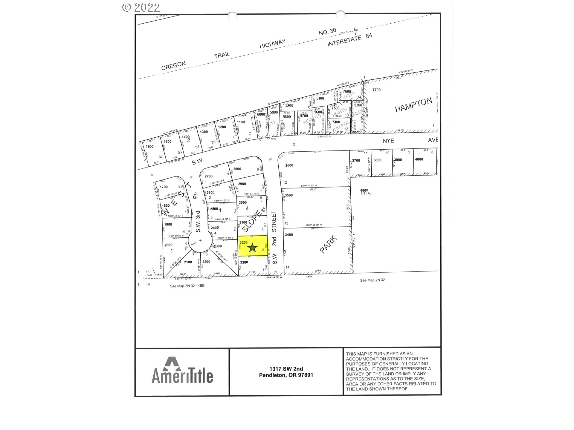 1317 Southwest 2nd Street Pendleton, OR 97801 - Photo 1 of 1 Gallery Image 1