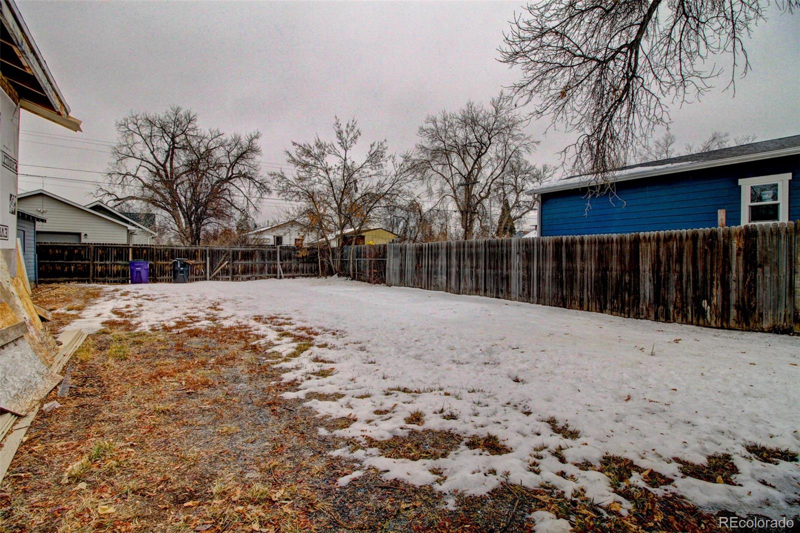 10 South Irving Street Denver, CO 80219 - Photo 9 of 10 a view of snow on the side of the road