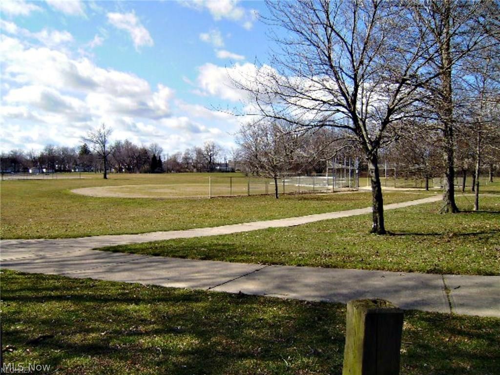 3436 Berea Road Cleveland, OH 44111 - Photo 24 of 26 Mohican Park is adjacent to George's Kitchen. 7+ acres of parkland! A 3/4 mile circular trail, a nest of wood lands for bird or wild life watching, a playground, ball fields and both impromptu neighborhood and league soccer games. Plus it's a great place to walk your four-legged friends