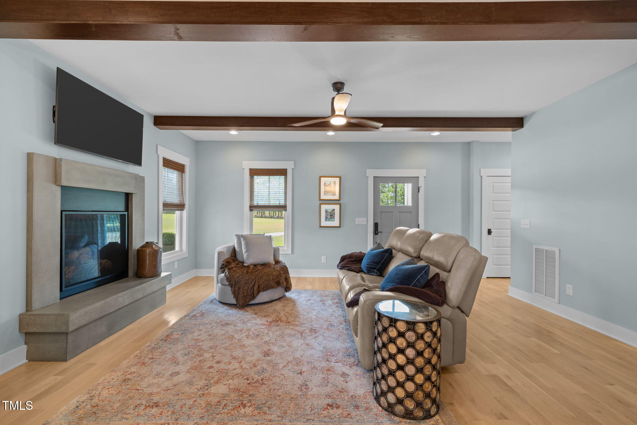4715 Uzzle Road Rougemont, NC 27572 - Photo 10 of 68 a living room with furniture