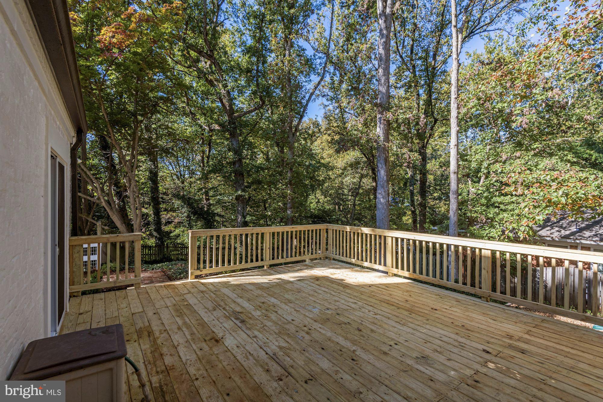 9200 Harvey Road Silver Spring, MD 20910 - Photo 26 of 28 Rear deck