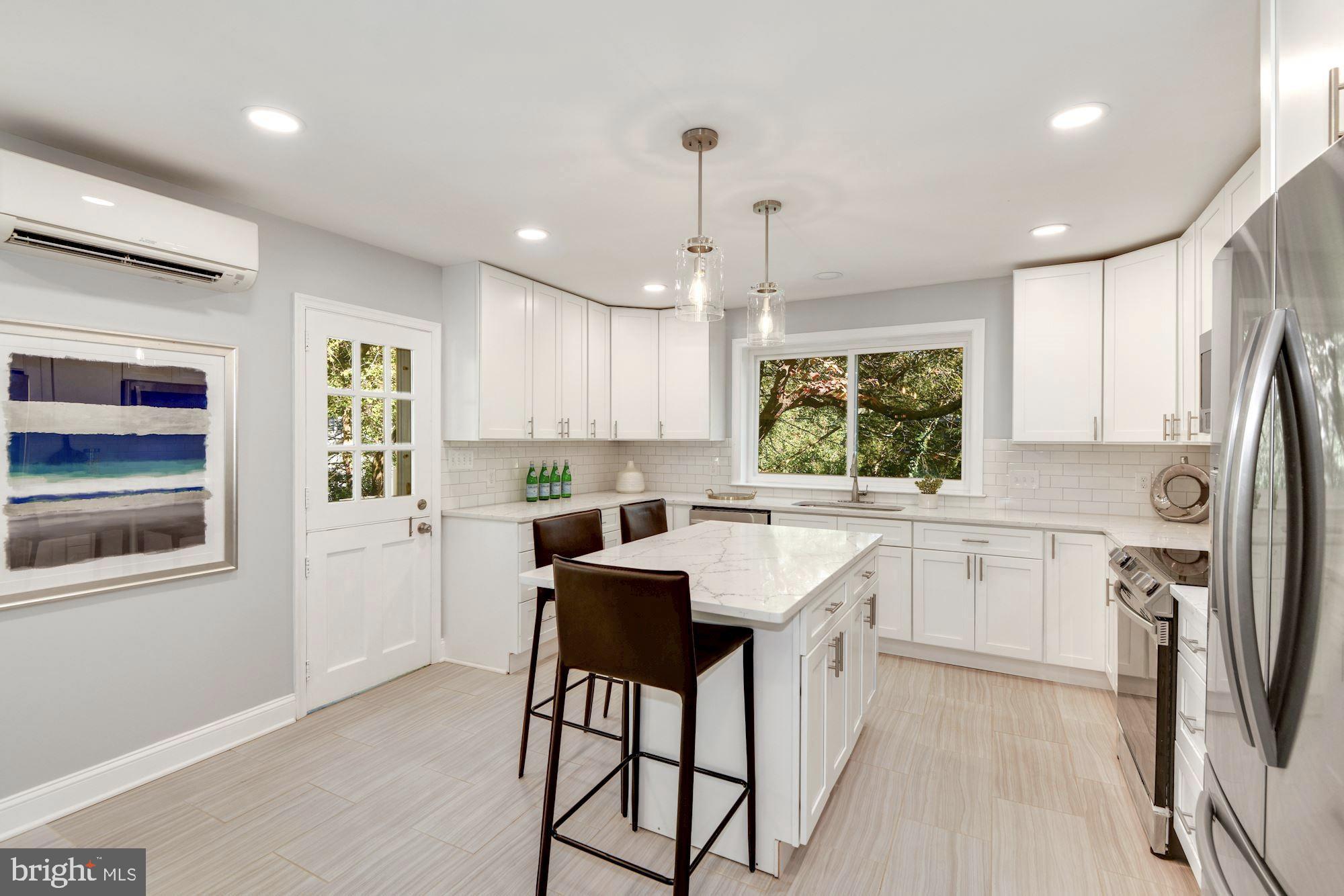 9200 Harvey Road Silver Spring, MD 20910 - Photo 9 of 28 Renovated kitchen