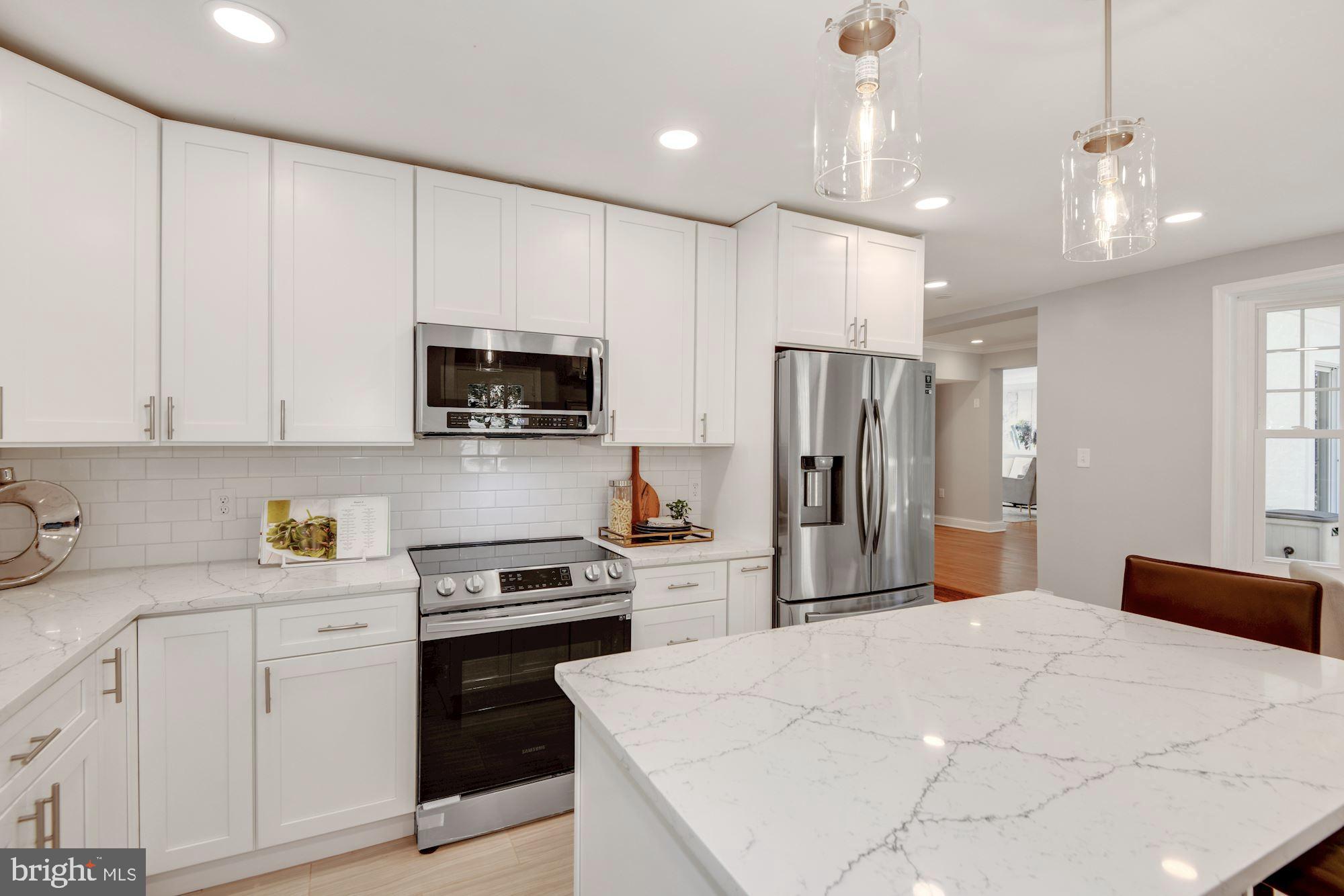 9200 Harvey Road Silver Spring, MD 20910 - Photo 10 of 28 Renovated kitchen