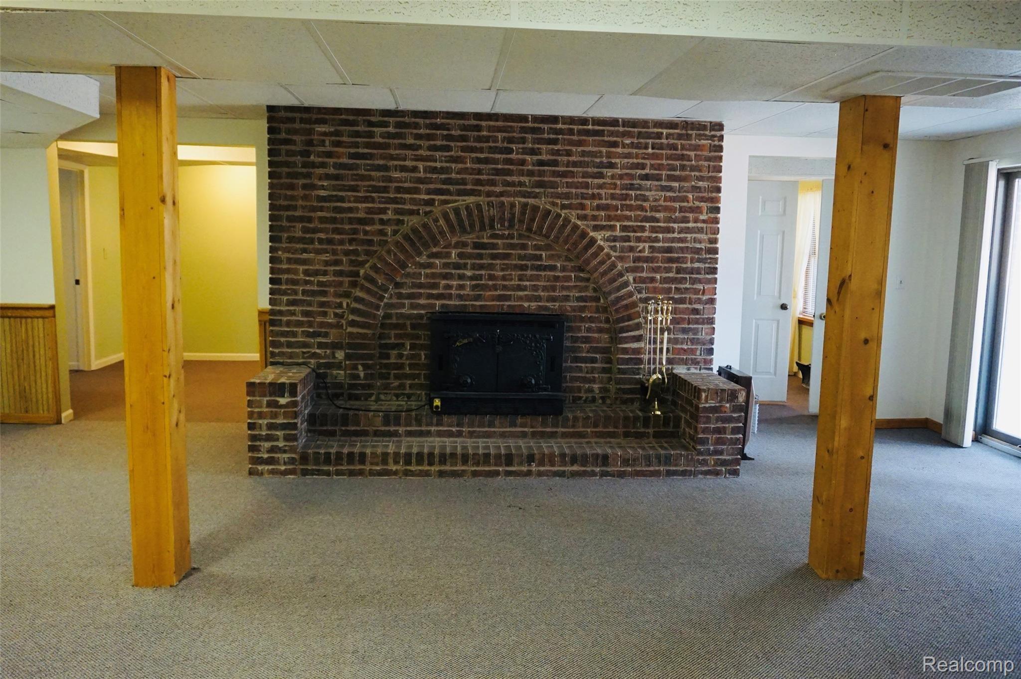 7740 10 Mile Road Ceresco, MI 49033 - Photo 42 of 51 Basement Fireplace